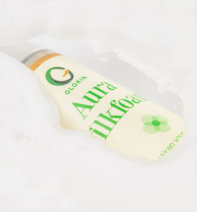 GLOKIN Aura silkfoam foaming cleanser 140ml
