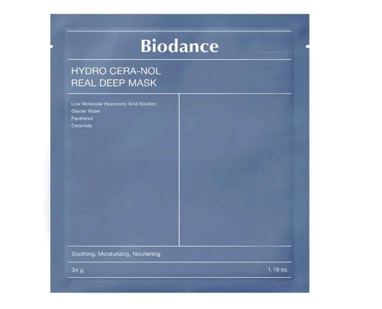 BIODANCE Hydro cera-nol real deep mask 34g