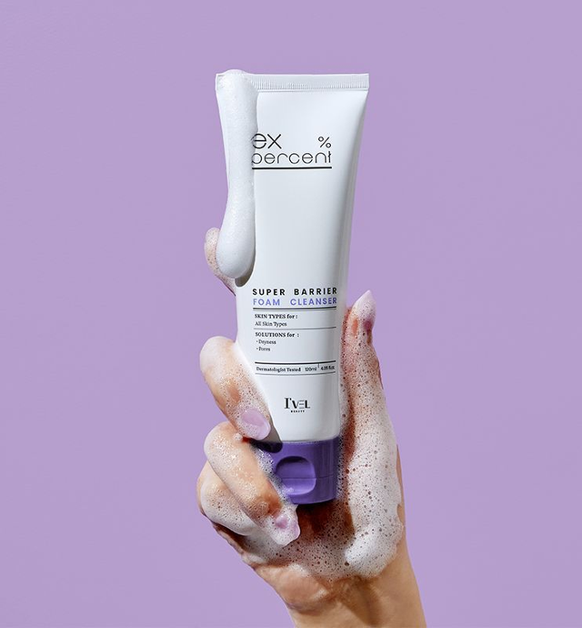 IVEL Super barrier foam cleanser 120ml