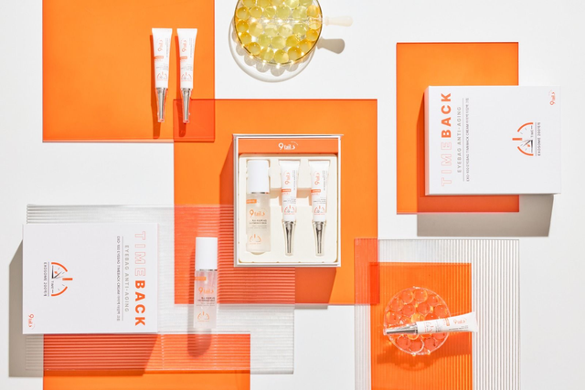 NINE TAILS Exo-100 eyebag timeback cream 15mlx2