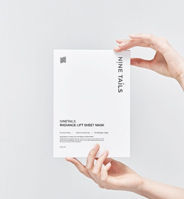 NINE TAILS Radiance lift sheet mask 23g