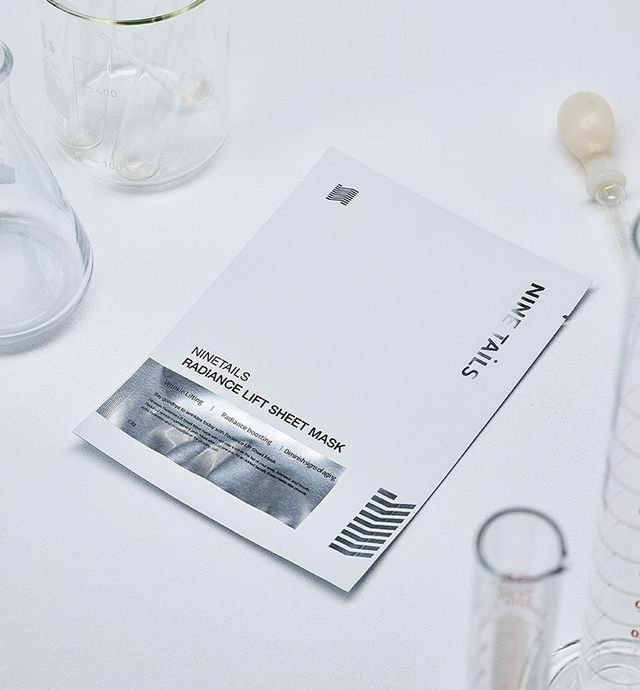 NINE TAILS Radiance lift sheet mask 23g