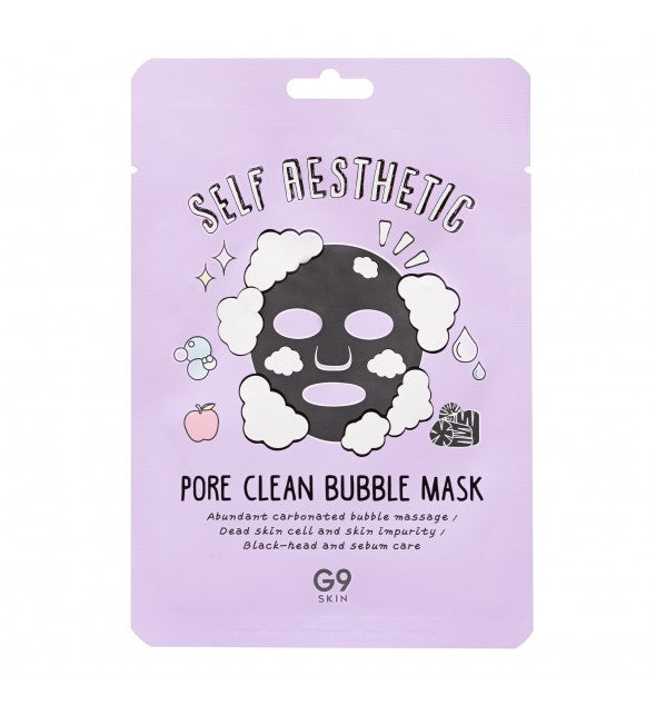 G9 SKIN Self aesthetic pore clear bubble mask 23g